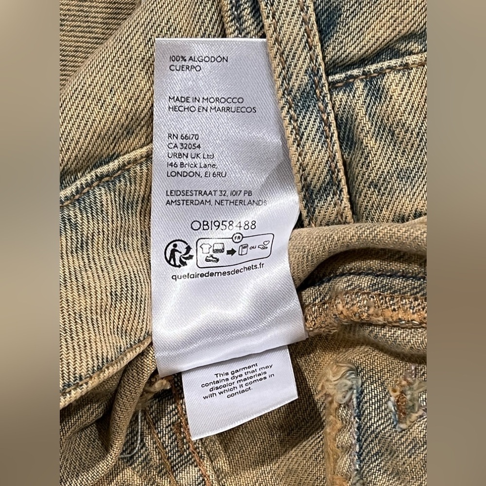 Free People We The Free Boomerang Womens Long Shorts High rise Raw Hem Size 24 - Picture 13 of 16